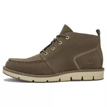 Ботинки мужские Timberland Chukka Leather Waterproof Durable Slip-Uncle Outdoor Boots Olive-Green A5YGY 43