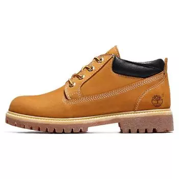 Timberland непромокаемые классические мужские оксфорды коричнево-черные TB073538 43