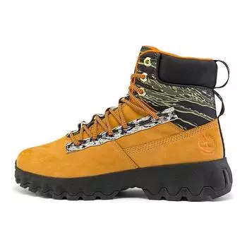 Timberland Нескользящая прочная функциональная обувь с высоким верхом для активного отдыха, мужская обувь пшеничного цвета A2NEEW 41.5