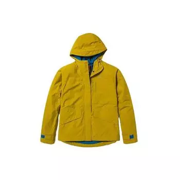 Timberland Однотонная хлопковая куртка с капюшоном на молнии с длинными рукавами Женские куртки Golden-Palm A63NW-CY1 M