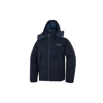 Timberland Однотонная куртка с капюшоном, мужские куртки, синяя A5RFG-433 L