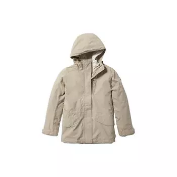 Timberland Однотонная куртка с капюшоном на молнии «три в одном» Женские куртки Песочный A63TN-CY2 S