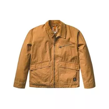 Timberland Однотонная повседневная рабочая куртка для мужчин, цвет пшеничный A4245-P47 S