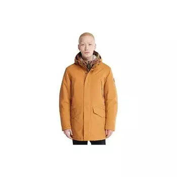 Timberland Однотонная повседневная теплая хлопковая куртка с капюшоном, мужские куртки, цвет пшеничный A4392-P47 L