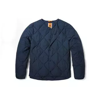 Timberland однотонная повседневная удобная теплая куртка без рукавов для мужчин куртка темно-синего цвета A6G6D-433 M