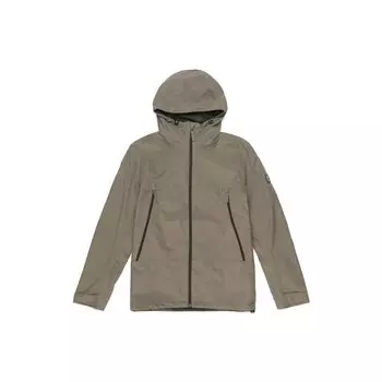 Timberland Однотонная прямая ветровка с капюшоном и застежкой-молнией с длинным рукавом, мужская верхняя одежда, цвет армейский зеленый A1NEV-037 XS