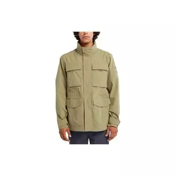 Timberland Однотонная рабочая куртка с несколькими карманами и воротником, мужские куртки Cassel-Green A6R79-590 XL
