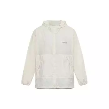 Timberland Однотонная солнцезащитная прохладная водонепроницаемая куртка с капюшоном мужская куртка винтажно-белая A66F3-CM9 L