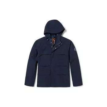 Timberland Однотонная спортивная куртка с капюшоном для мужчин, темно-сапфировая A69H5-433 XXL