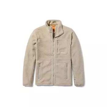 Мужская флисовая куртка Timberland Solid Color Warm Stand Wool Jacket Sand A44BC-CY2 M