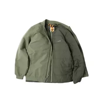 Timberland Однотонная ветрозащитная морозостойкая куртка три в одном, мужские куртки, военный зеленый цвет A6M4N590 M