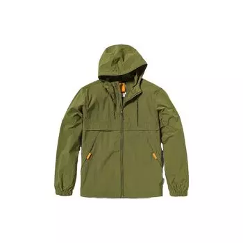 Timberland Однотонная водонепроницаемая куртка с капюшоном для отдыха на открытом воздухе, мужские куртки цвета авокадо-зеленый A6RAD-V46 S