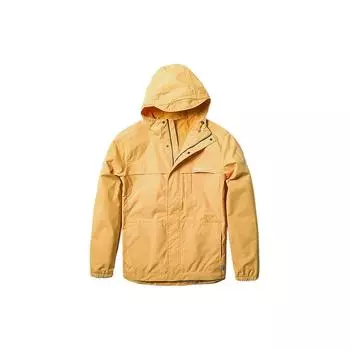 Timberland Однотонная водонепроницаемая куртка с капюшоном на молнии для мужчин, куртки Mimosa-Yellow A695W-EG4 M