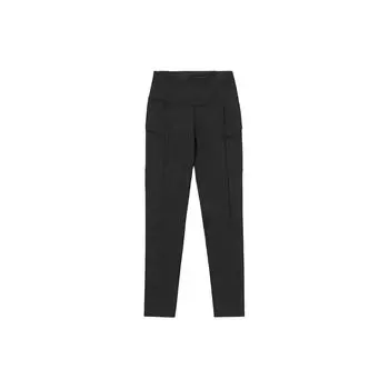 Timberland Однотонные дышащие трикотажные спортивные брюки женские, черные A5VXQ-001 M