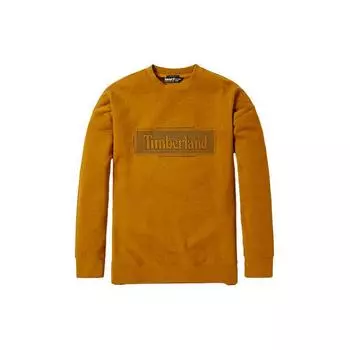 Timberland Открытый круглый вырез свободный пуловер свитшот мужской свитшот пшеничный A2A14-P47 XL