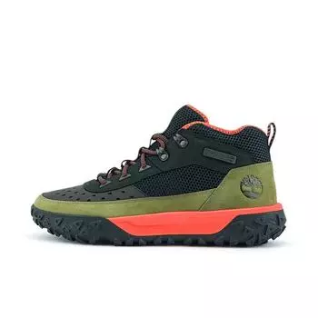 Timberland Outdoor Lightweight Hiking Shoes Men Hiking Shoes Black Dark-Green A6CW1ELV 41.5