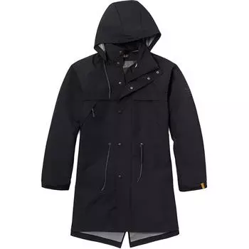 Timberland Outdoor Remix Special Series Solid Color Three-In-One Waterproof Long Sleeve Windbreaker Unisex Outerwear Black A5UQB-001 S