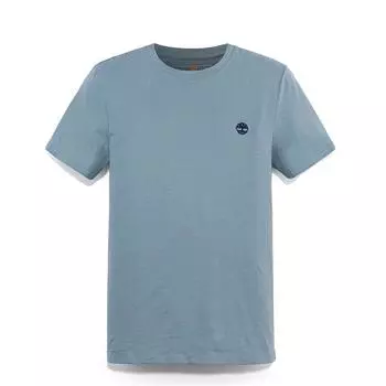 Timberland Outdoor Simple Breathable Slim Fit Short Sleeve T-Shirt Men Tops Bright-Steel-Blue A2EKJ758 S