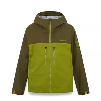 Timberland Outdoor Свободная Однослойная Водонепроницаемая Ветрозащитная Куртка Мужская Куртка Армейский Зеленый A41SF-EID S