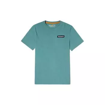 Timberland Повседневная дышащая футболка с коротким рукавом унисекс-топы цвета Mineral-Blue A26S7-G99 XS