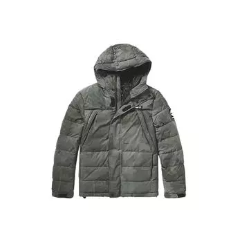 Timberland Повседневная хлопковая куртка со светоотражающим узором, мужская куртка серого цвета A2D9A-AS3 XXL