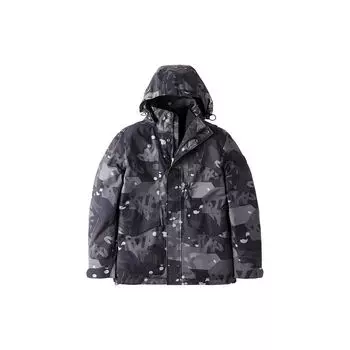 Timberland Повседневная куртка «три в одном» с капюшоном, ветровка с длинным рукавом, мужские куртки, серые A1NCPM87 XS