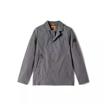 Timberland Повседневная однотонная куртка с карманом на молнии Мужские куртки Серый A26B6-033 M