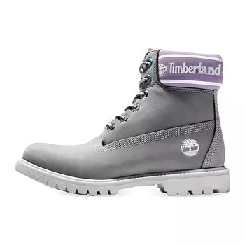 Timberland Повседневные прочные высокие рабочие ботинки женские ботинки средне-серые A41D6 36