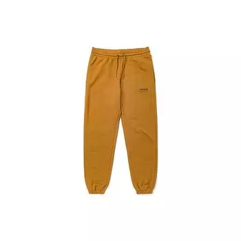 Timberland Однотонные Повседневные Спортивные Штаны Унисекс Пшеничный A5UHN-P47 L