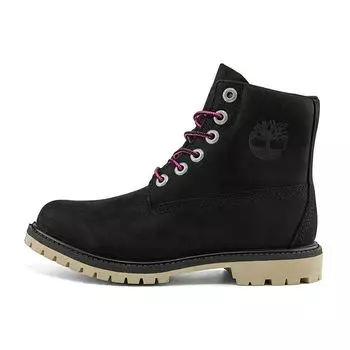 Timberland Повседневные универсальные рабочие короткие уличные ботинки женские черные A2M2QW 37.5