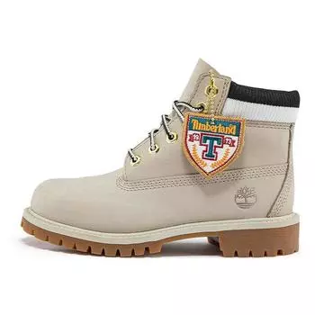 Timberland Повседневные водонепроницаемые уличные ботинки Детские ботинки светло-серо-коричневые A2KTZM 34