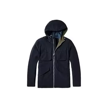 Timberland Повседневный элегантный наряд с капюшоном, мужская куртка, темно-синяя A2EJW-433 XS