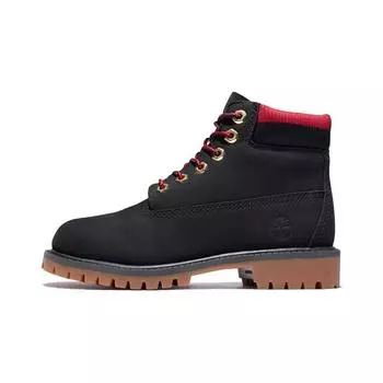 Timberland Premium Series Прочные водонепроницаемые низкие детские ботинки Детские ботинки Carbon-Black A2FNV001 36
