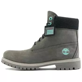 Timberland Premium Series Удобные Повседневные Теплые Ботинки Мартин до середины икры Мужские ботинки Серые A2P6WEL8 43