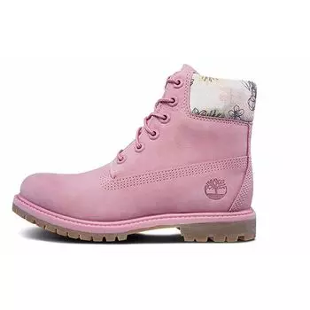 Timberland Премиум-серия прочные амортизирующие короткие уличные ботинки женские ботинки розовые A1W1S 38