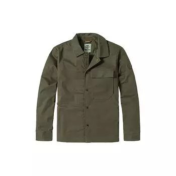 Timberland Slim Fit Casual Work Shirt Jacket Men Jacket Army-Green A2EG7-A58 S