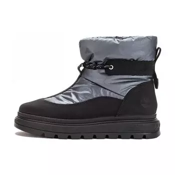Timberland Прочные амортизирующие повседневные теплые уличные ботинки до середины голени женские ботинки черные серые A5NM3 38