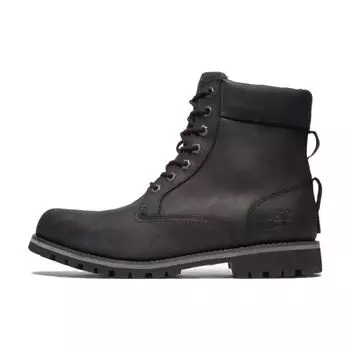 Timberland Прочные, увеличивающие рост, простые, удобные, короткие ботинки, обувь для отдыха на природе, мужские ботинки, черные A2KTV015 41
