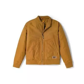 Timberland Простая повседневная куртка-пилот с буквенным принтом, мужские куртки, цвет пшеничный A28CX-P47 XXL