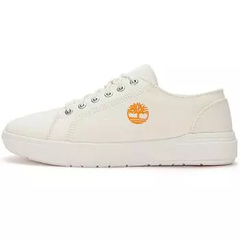 Timberland Ретро нескользящие прочные поддерживающие низкие парусиновые туфли мужские кроссовки белые A5P5GW 42