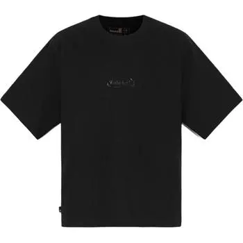 Timberland Round Neck Loose Fashion Skin-Friendly Short Sleeve T-Shirt Men Tops Black A6DGS-001 XS