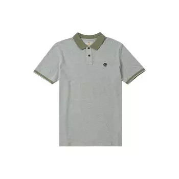 Timberland Рубашка поло с коротким рукавом Color Block Outdoor Casual Airful Polo Shirt Men Polo Shirts Grey A2PFM-590 XXL