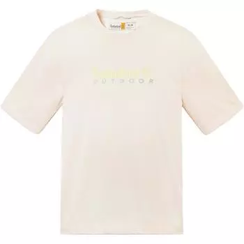 Timberland Soft Comfortable Outdoor Breathable Quick-Dry Short Sleeve T-Shirt Men Tops Light-Brown A41Z5EFL M