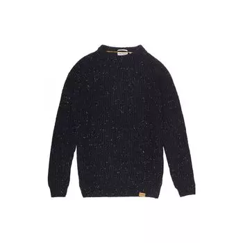 Timberland Solid Color Casual Warm Pullover Crew Neck Sweater Men sweater Black A2EZD-433 M