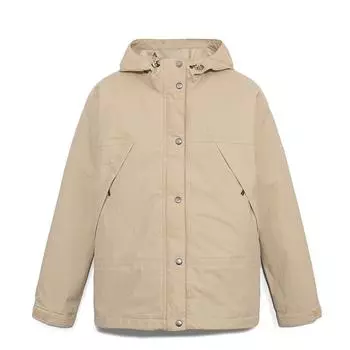Timberland Solid Color Functional Outdoor Waterproof Windproof Breathable Jacket Women jackets Earth-Tone A67J3-Y94 S