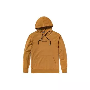 Timberland Solid Color Letter Logo Printed Casual Hoodie Unisex hoodies Wheat A6QFH-P47 L