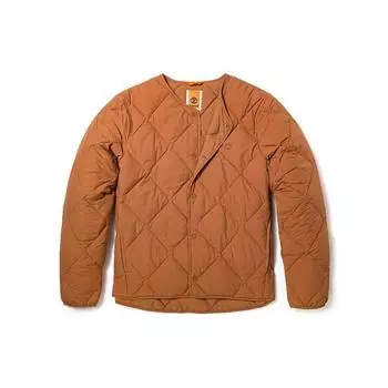 Timberland Solid Color Outdoor Casual Warm Down Jacket Men Jackets Medium-Brown A6G6D-K43 M