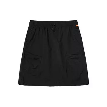 Timberland Solid Color Outdoor Water-Resistant Comfortable Casual Skirt Women skirts Black A5WZD-001 M