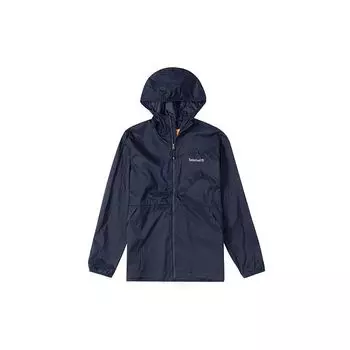 Timberland Solid Color Outdoor Woven Jacket Men Jackets Dark-Blue A6RYN-433 S