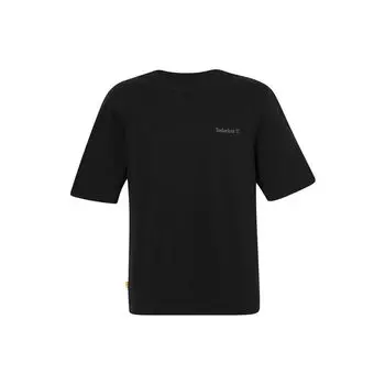 Timberland Solid Color UV Protection Breathable Crew Neck Short Sleeve T-Shirt Men Tops Black A68RS-001 L